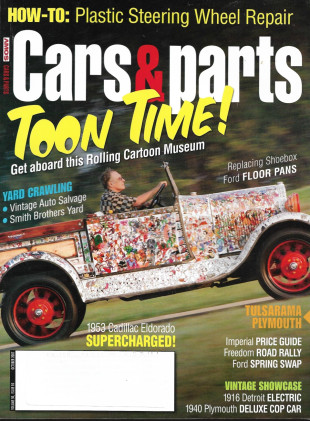 CARS & PARTS 2007 OCT - 'TOONS, '53 ELDORADO, '16 ELEC CAR, 40 PLYMOUTH COP CAR